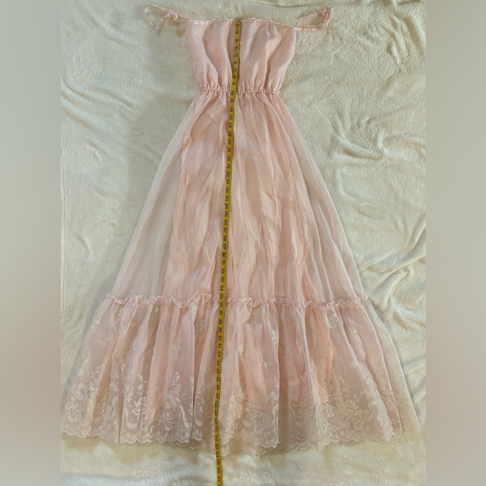 Vintage Maxi Dress Bolero Set